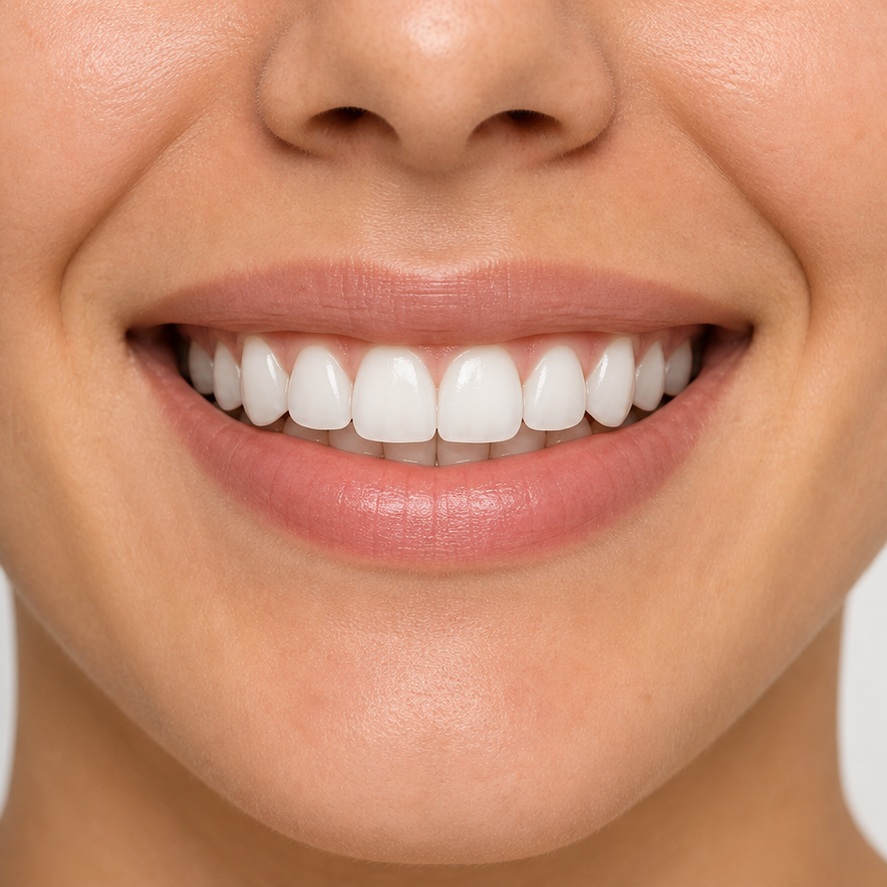Whitening result — Two-week home whitening