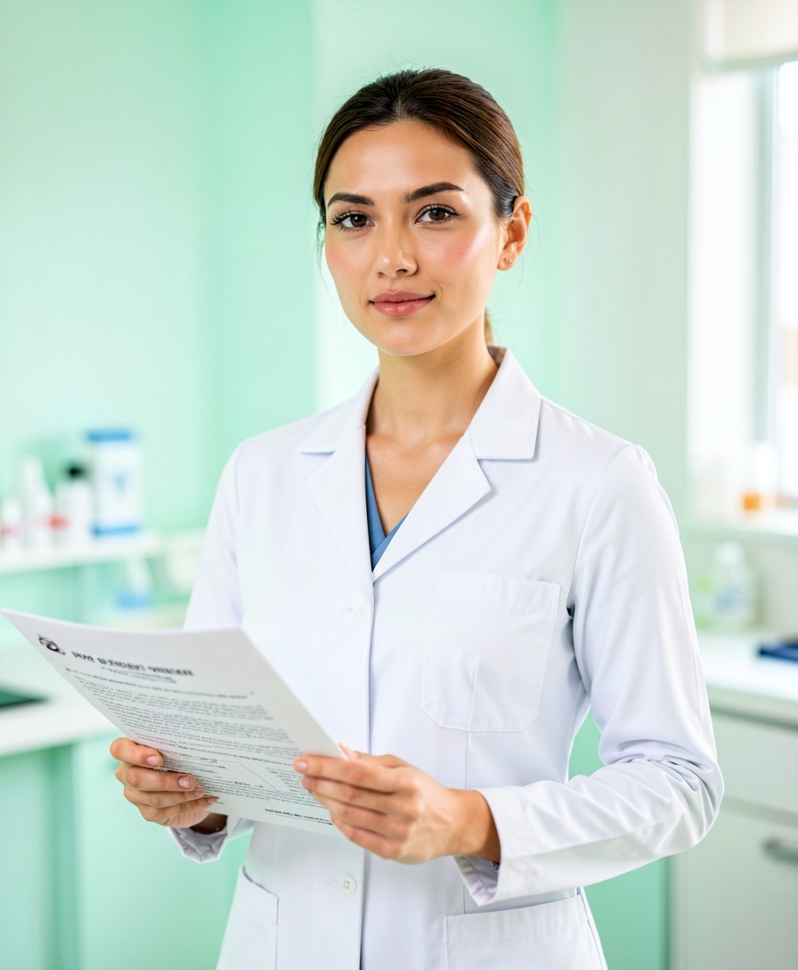 Portrait of Priya Sandoval, Aesthetic Nurse Practitioner